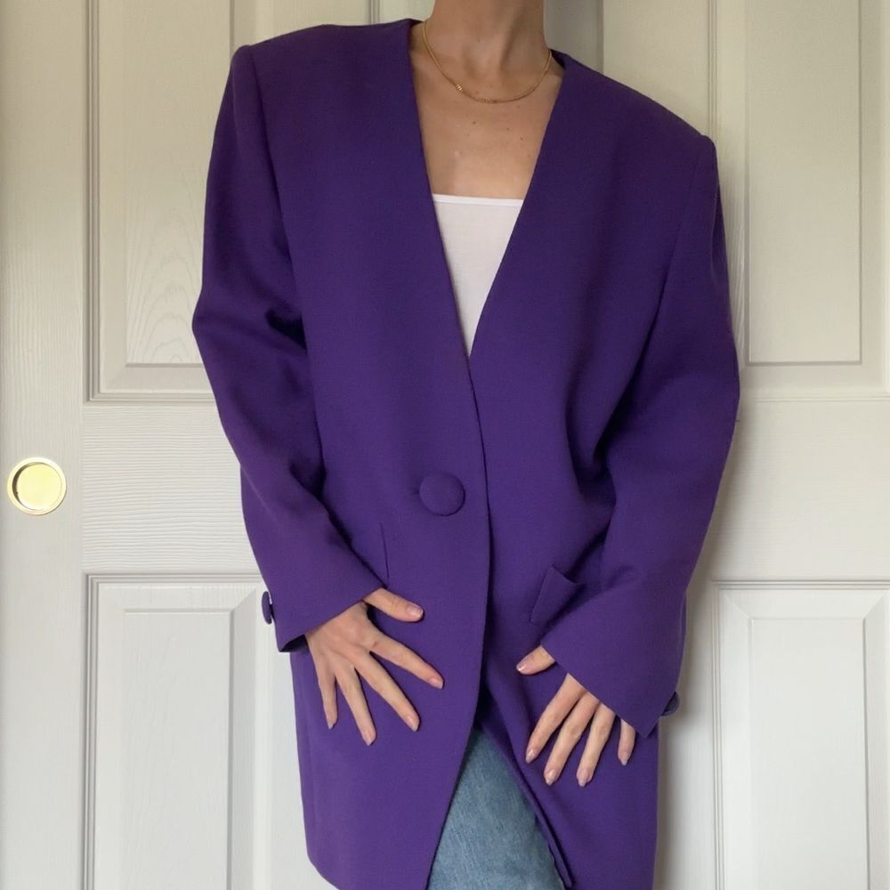 Saville Purple Blazer 
